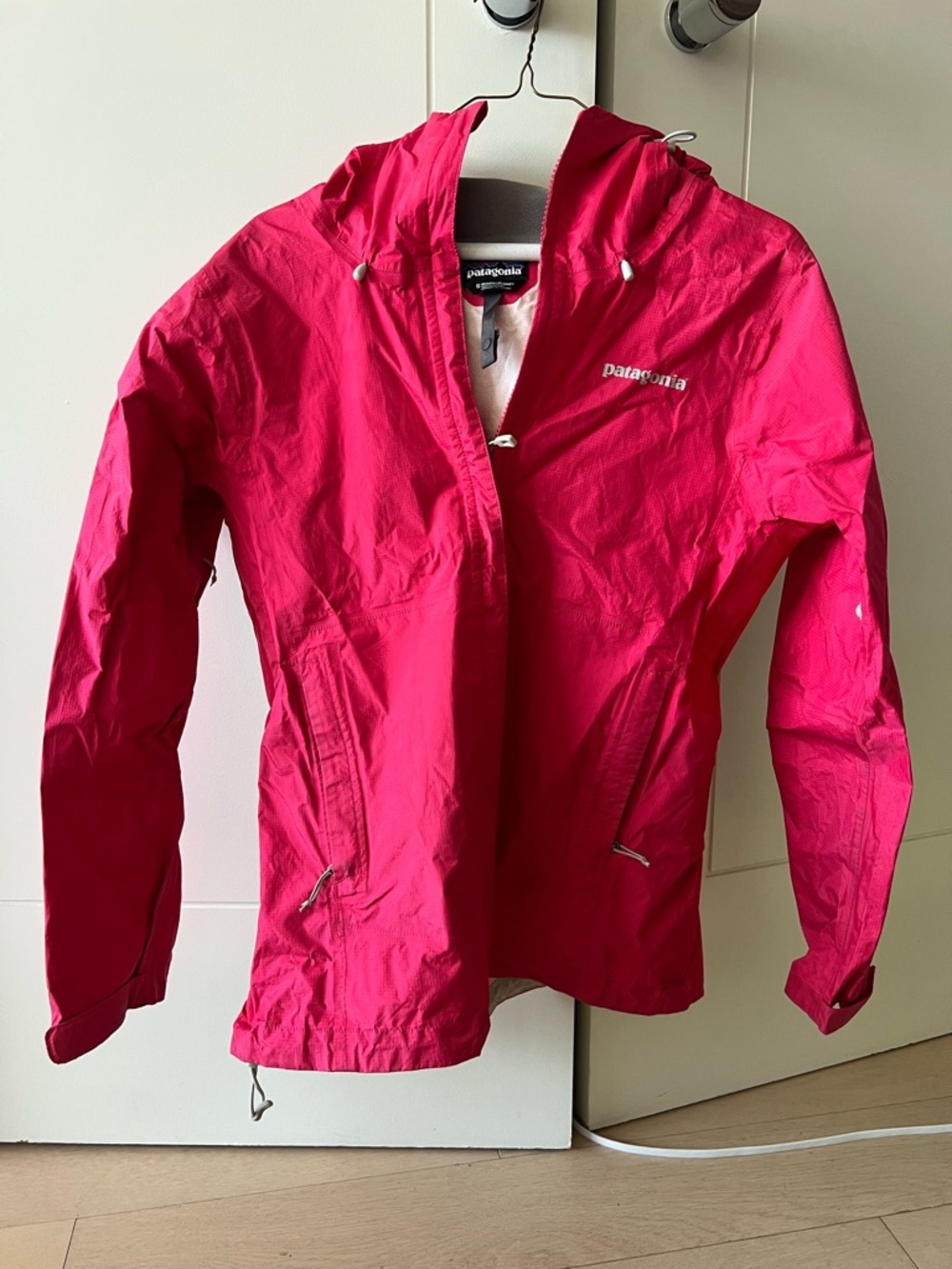 Patagonia Women's Vibrant Pink Hooded Shell Jacket